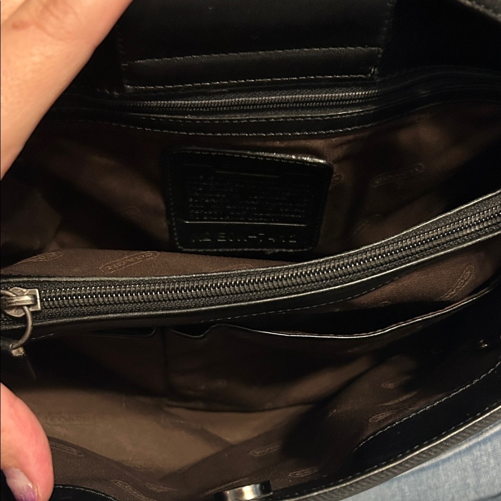 Vintage Y2K-Era Coach Mercer Black Nylon Shoulder Bag - Picture 10 of 12